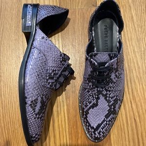 Freda Salvador Cutout Loafers Size 7